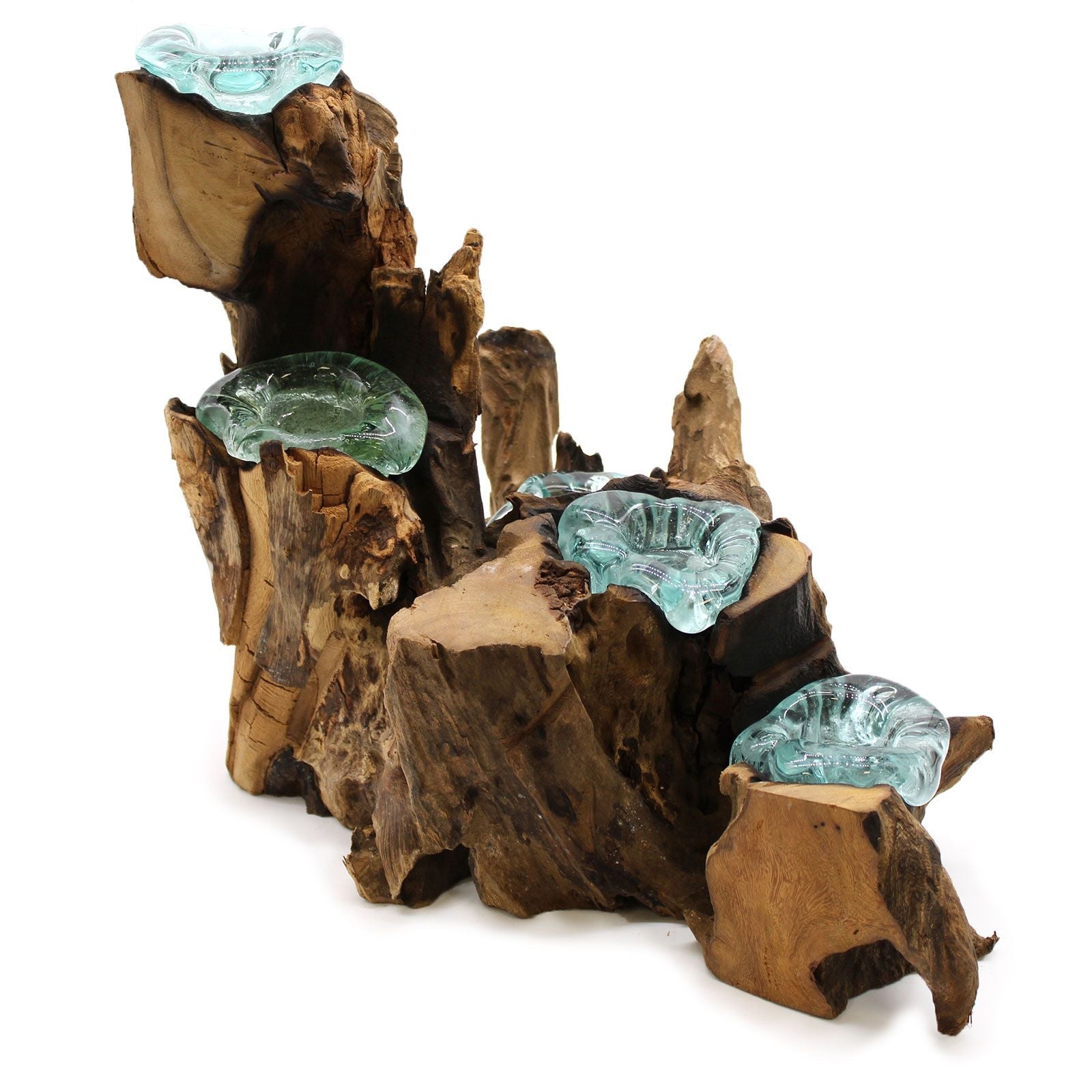 Recycled Glass Candle Holders - Molten Root