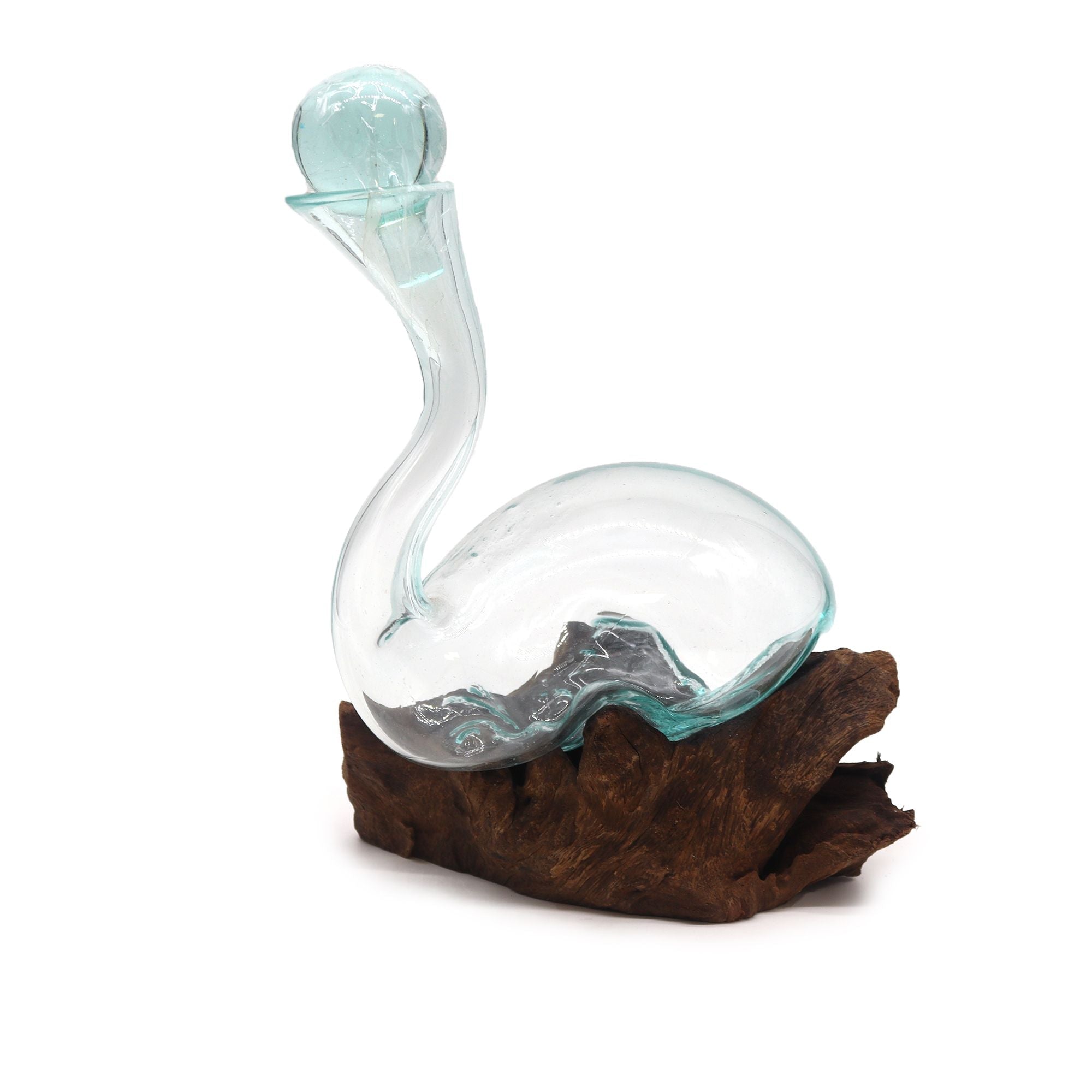 Recycled Glass Decanters & Glassware - Molten Root