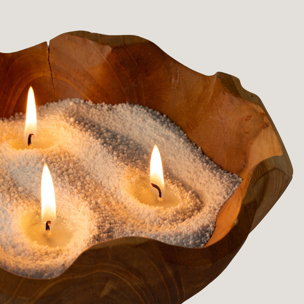 White Starlight Elixir candle sand, view 12