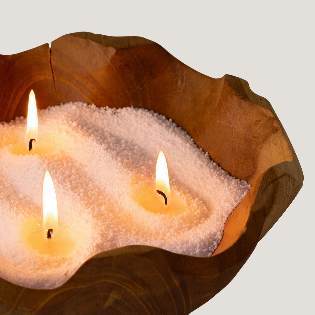 Taupe orange Cobalt candle sand, view 12